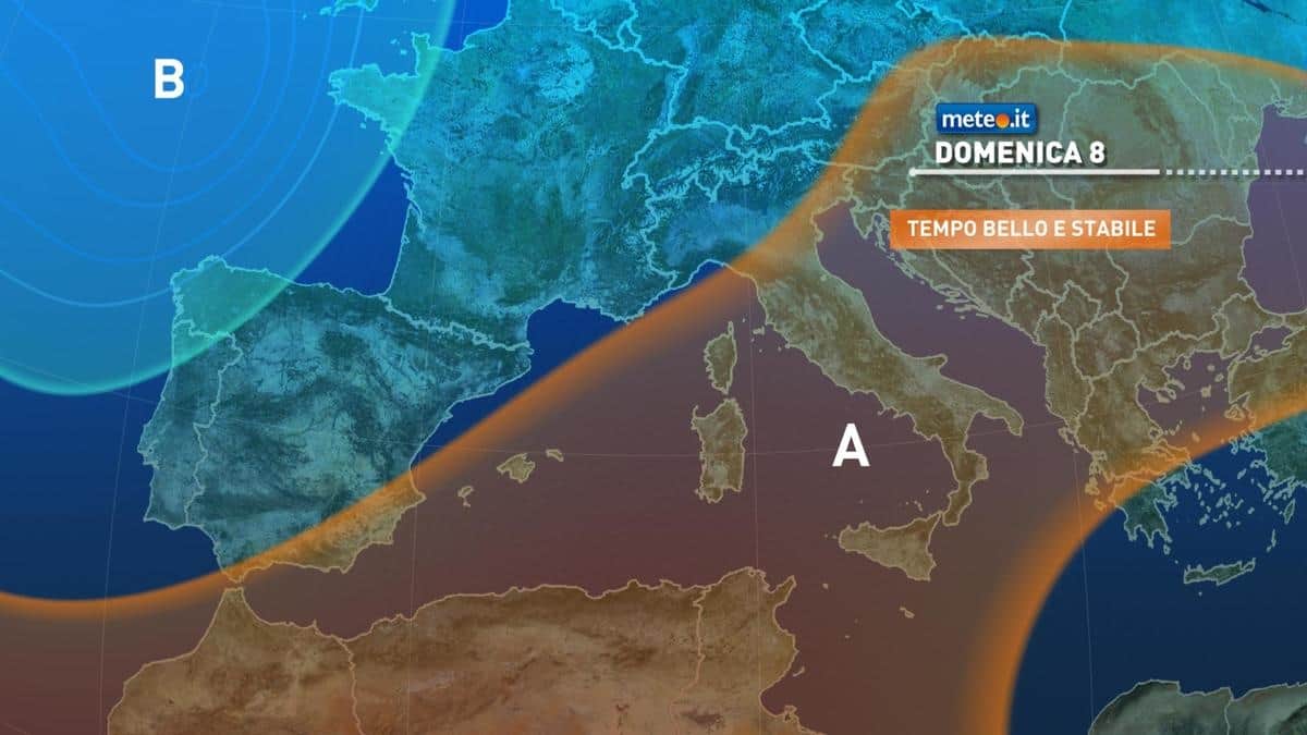 Meteo, domenica 8 novembre qualche nuvola in più ma senza pioggia