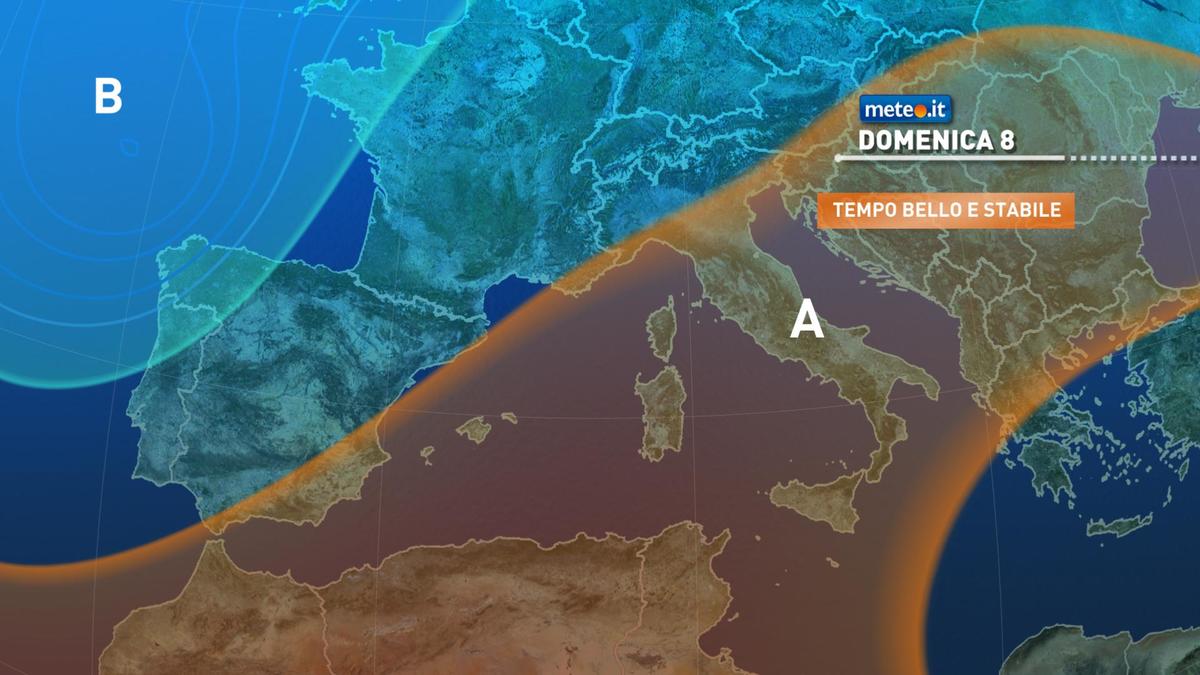 Meteo, in questo weekend del 7-8 novembre, l'alta pressione non mollerà la presa