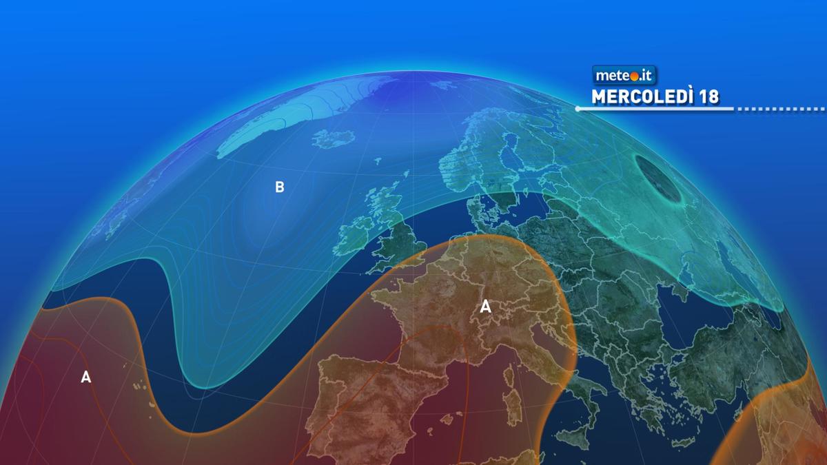 Meteo, tra mercoledì 18 e giovedì 19 novembre stabile al Centro-nord e rischio pioggia al Sud