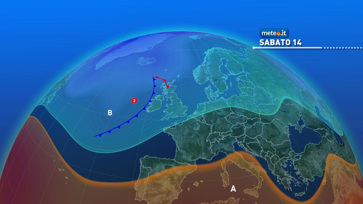 Meteo, tempo stabile e clima mite nel weekend del 14-15 novembre