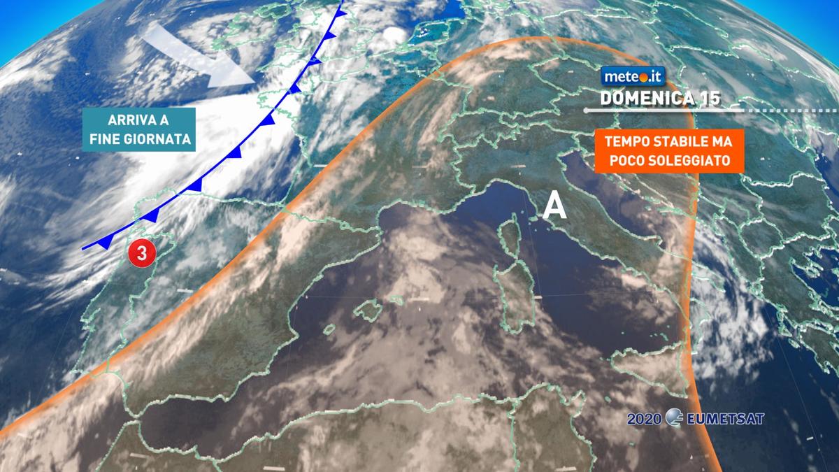 Meteo, da stasera torna la pioggia a partire dal Nord. Lunedì 16 novembre maltempo