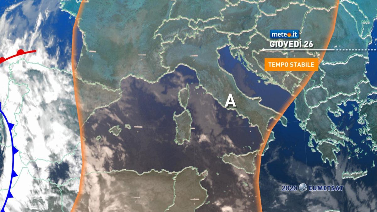 Meteo, nel weekend del 28-29 novembre maltempo e forti venti