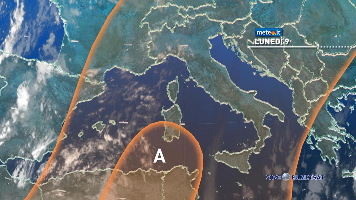 Meteo, lunedì 9 novembre Italia dominata dall'alta pressione