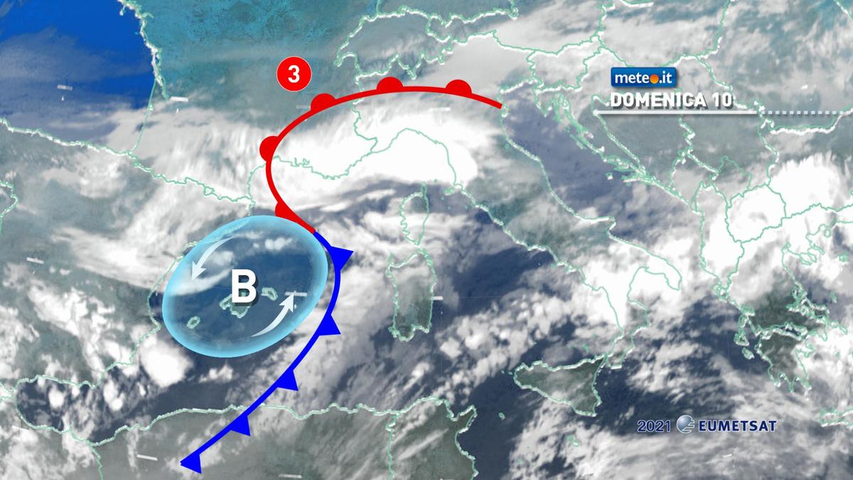 Meteo, 10 gennaio di maltempo per molte regioni