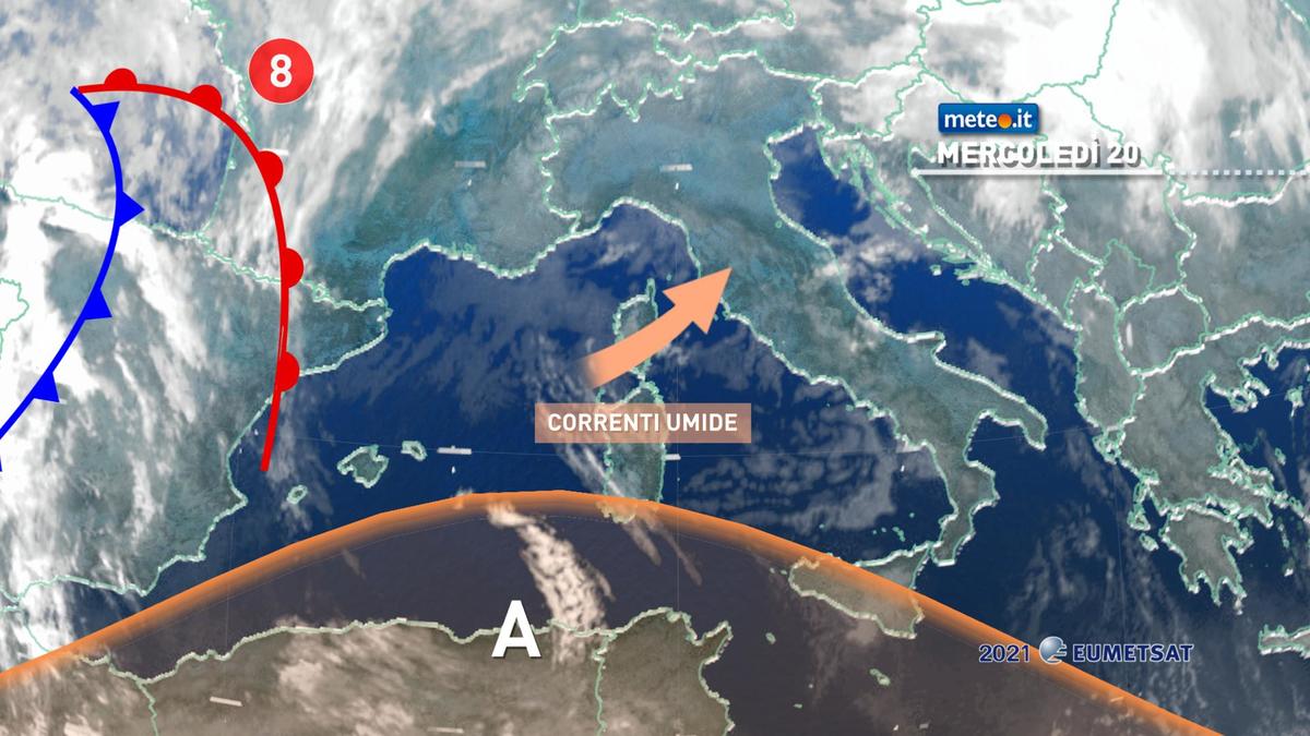 Meteo, 20 gennaio con nuvole in aumento poi peggiora