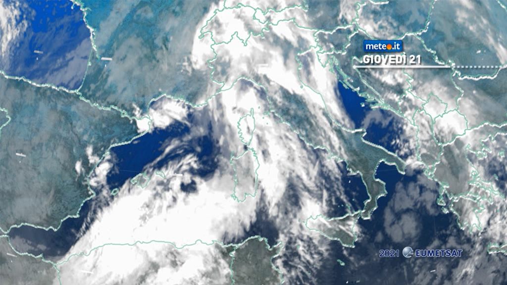 Meteo, 21 gennaio di maltempo: le zone coinvolte