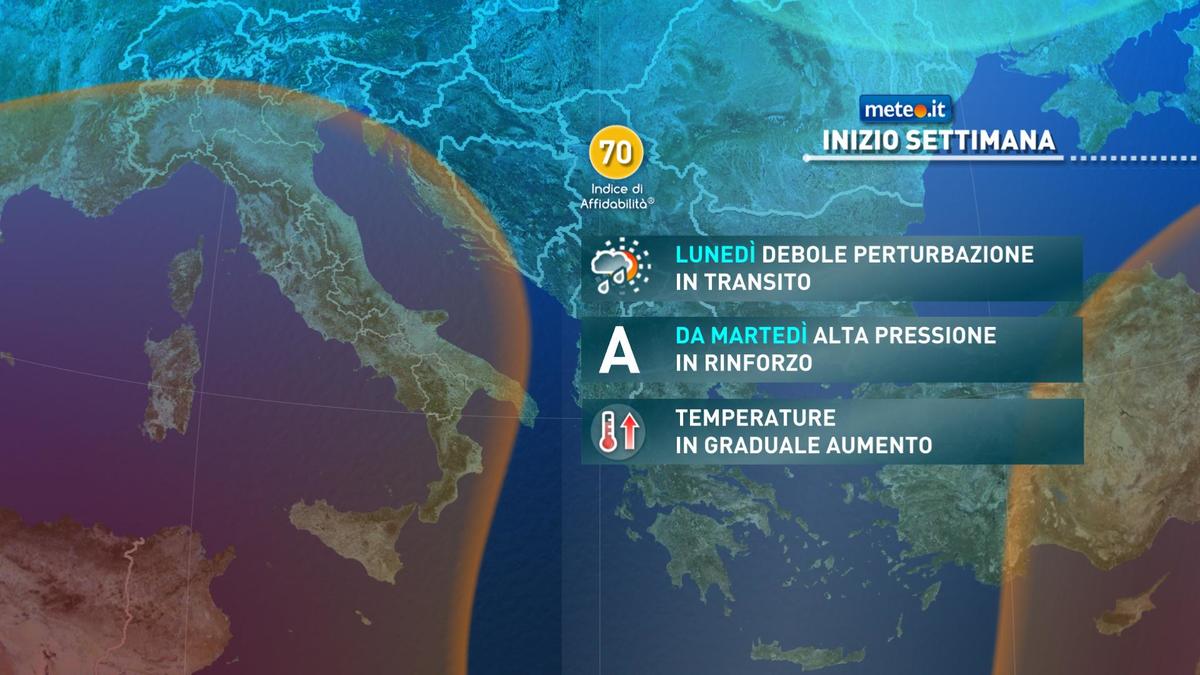 Meteo, febbraio al via con qualche pioggia poi fase stabile