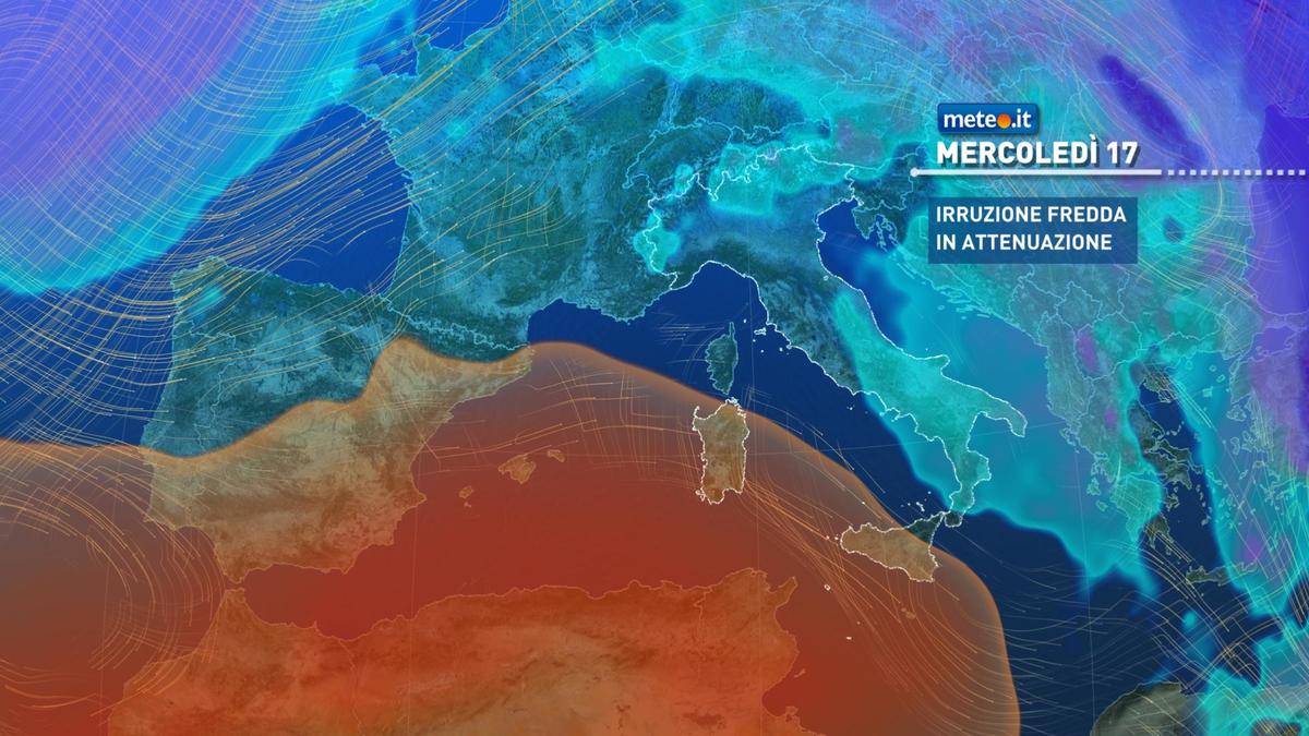 Meteo, da mercoledì 17 febbraio sensibile aumento delle temperature