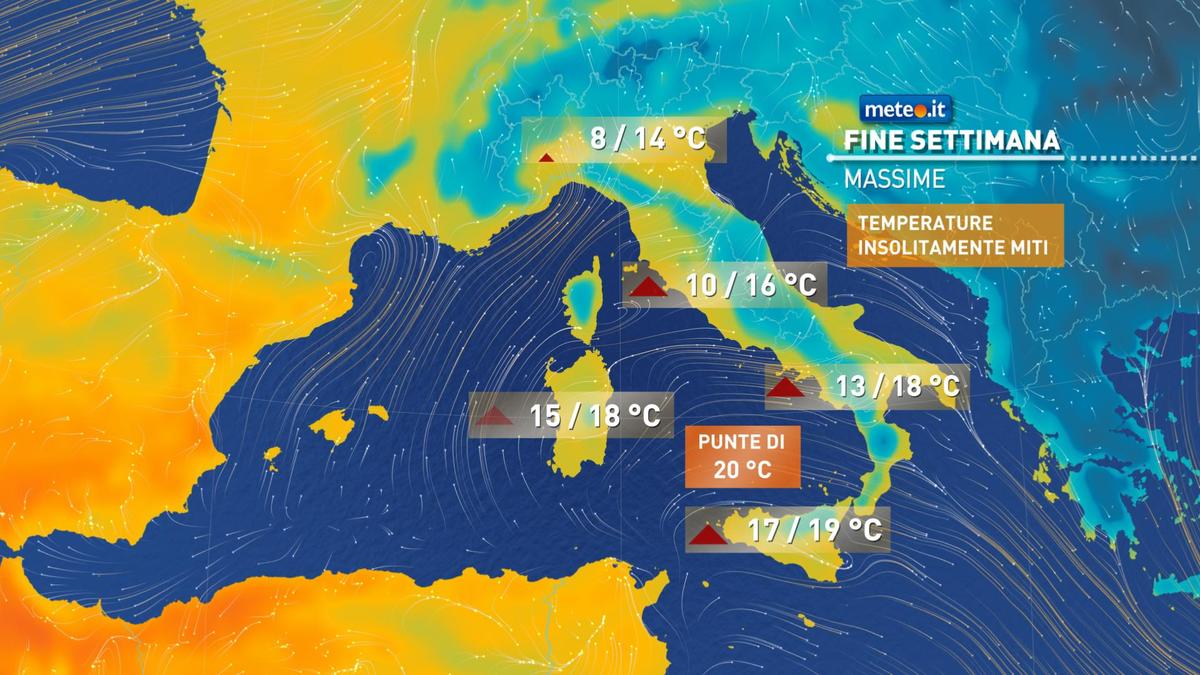 Meteo, 17 febbraio con freddo in attenuazione: temperature di nuovo nella norma