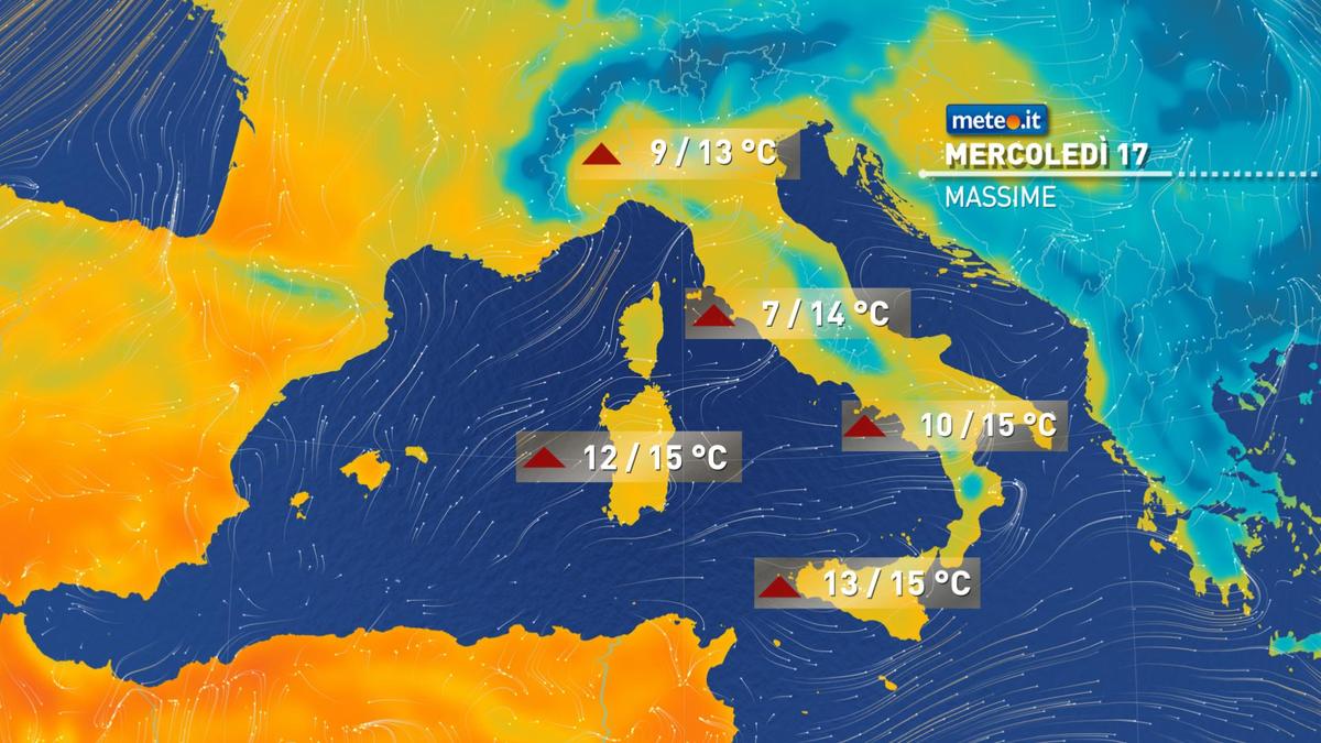 Meteo, gelo addio: dal 17 febbraio temperature nella norma