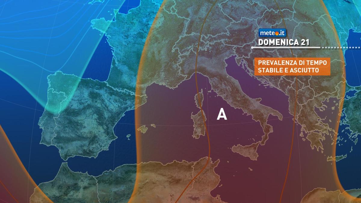 Meteo, weekend del 20-21 febbraio con tempo stabile sull'Italia