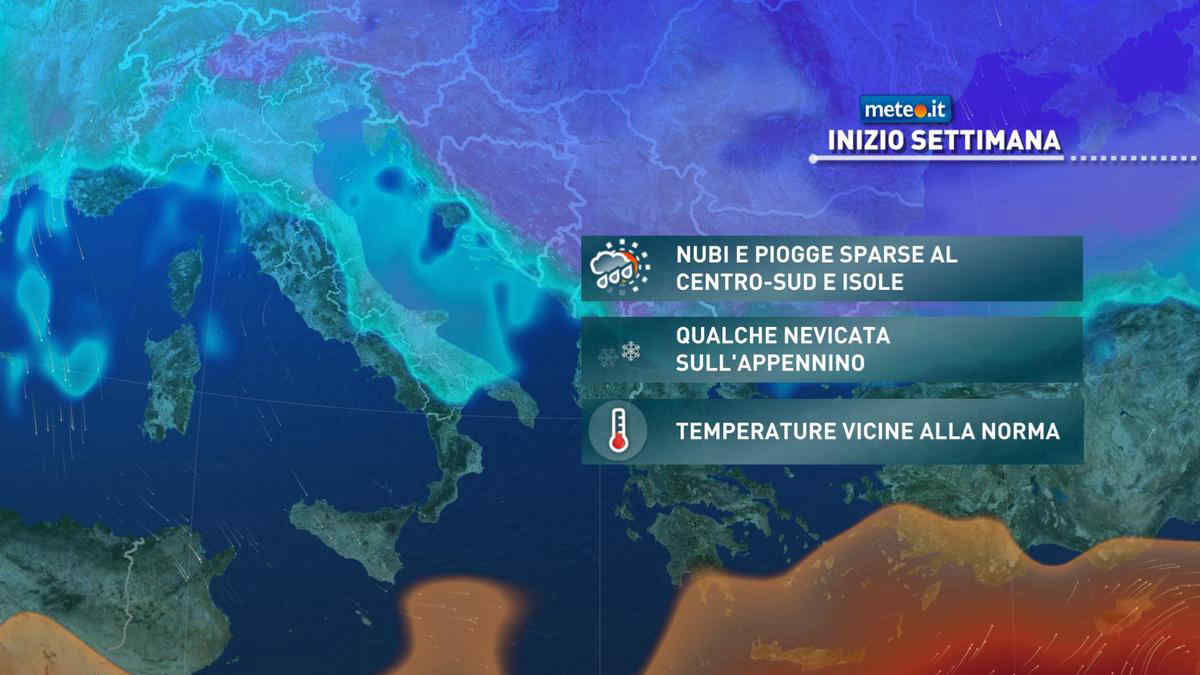 Meteo, lunedì 8 marzo nuovo peggioramento in vista: ecco dove