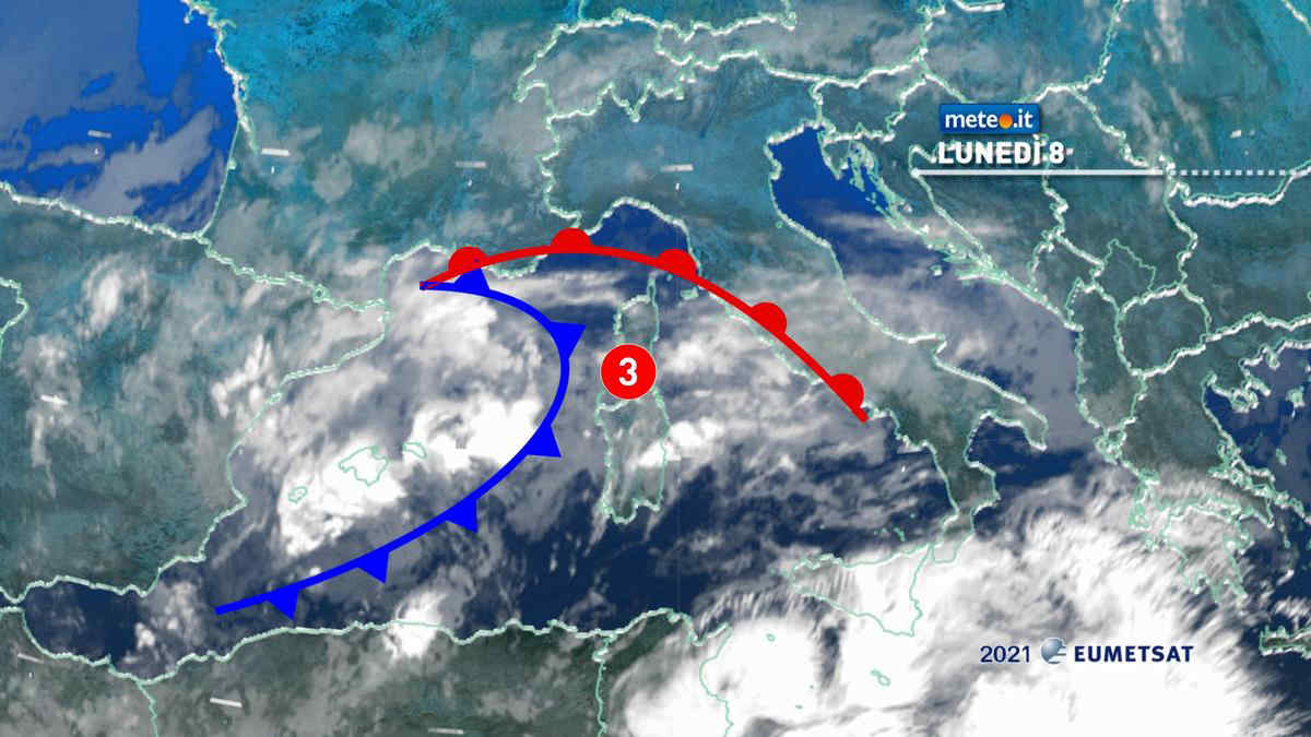 Meteo, 8 marzo segnato dall'arrivo di un'intensa perturbazione