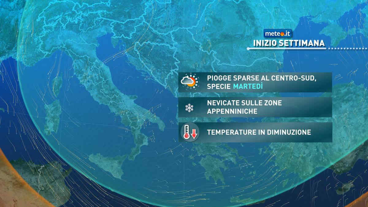 Meteo, dal 14-15 marzo torna il freddo invernale sull'Italia