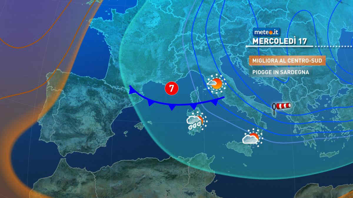 Meteo: 17 marzo con tempo instabile, da domani ulteriore peggioramento e freddo invernale