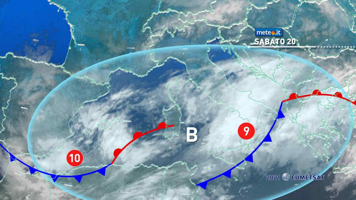 Meteo, 20 marzo con freddo invernale, neve e maltempo al Sud