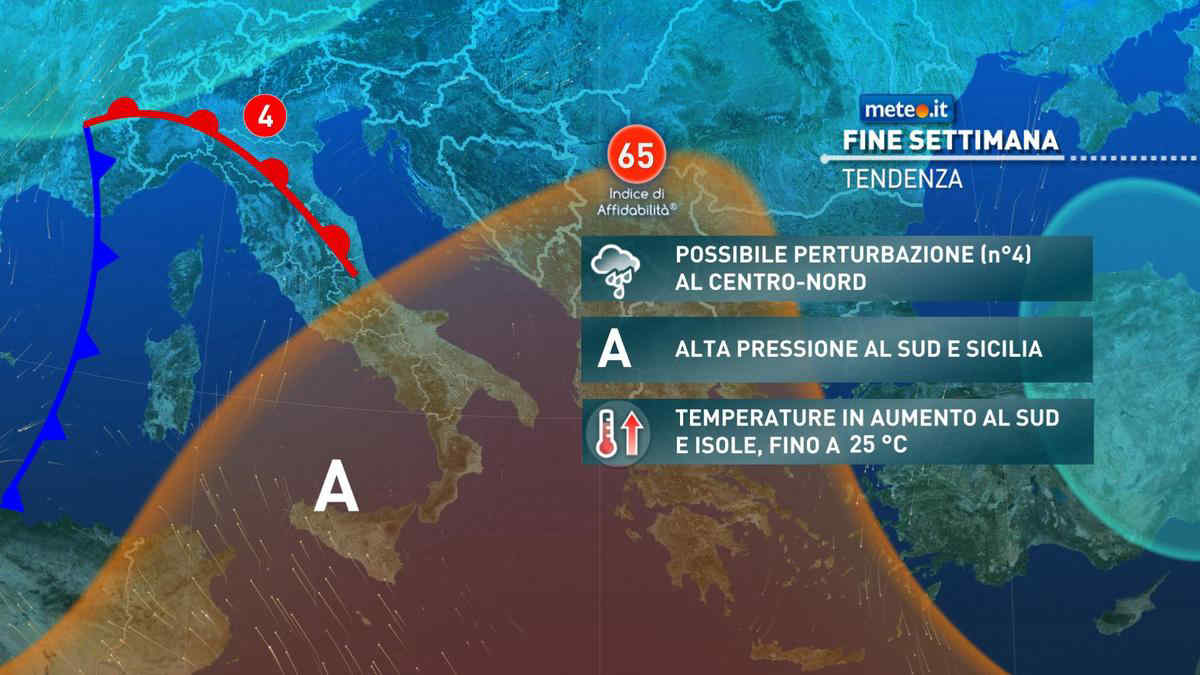 Meteo, dopo il freddo dal 9 aprile rialzo termico poi perturbazione