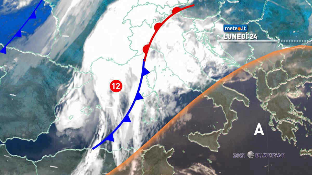 Meteo 24 maggio: forte maltempo al Centro-Nord, estate al Sud