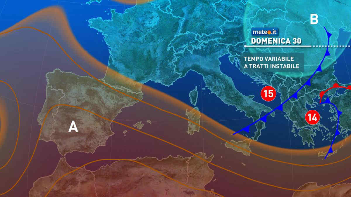 Meteo, 30 maggio con sole al Nord rischio temporali al Centro-sud