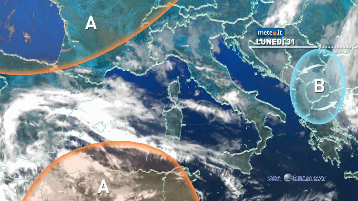 Meteo, 31 maggio più stabile sull'Italia