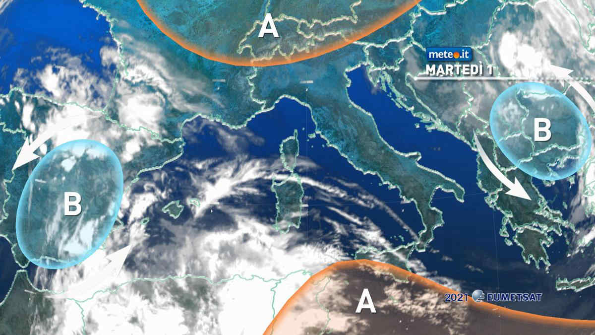 Meteo 1 giugno: sole e tempo stabile, aumentano le temperature