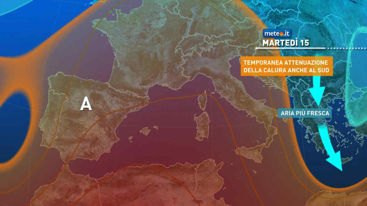 Meteo, martedì 15 giugno sole e Anticiclone delle Azzorre