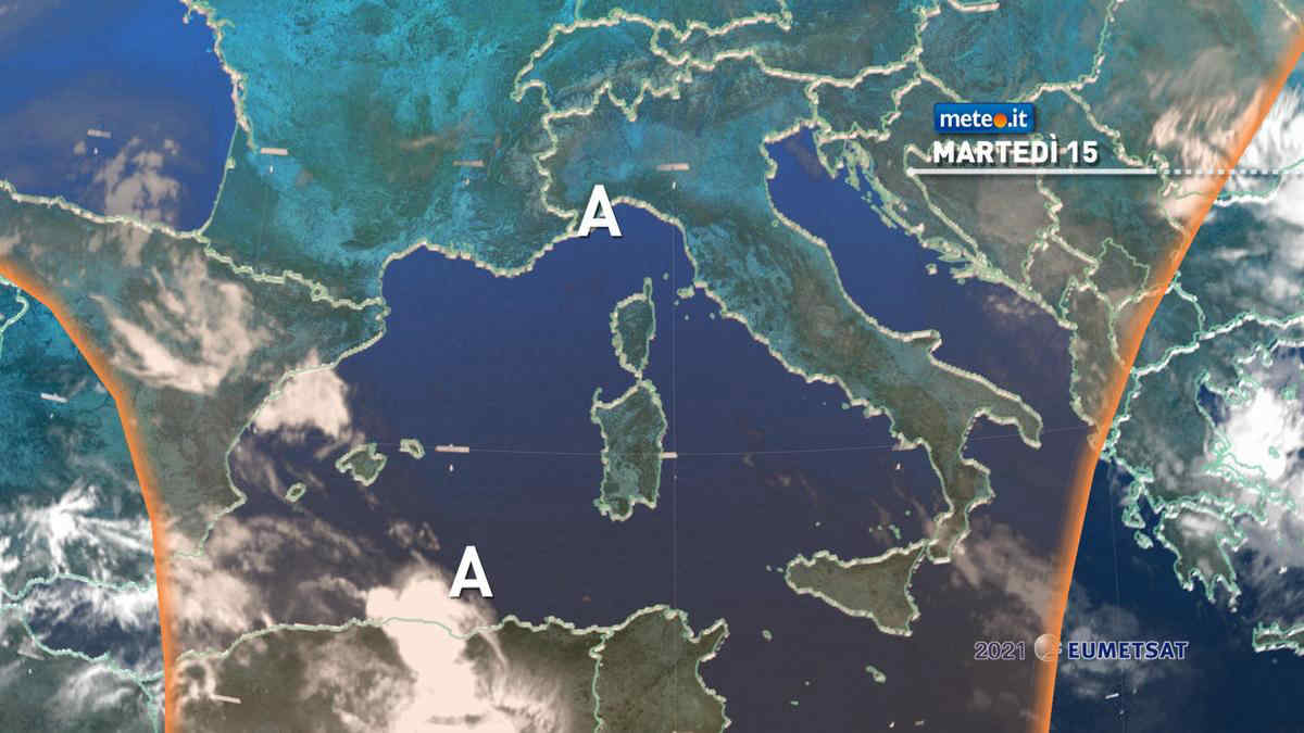 Meteo, 15 giugno stabile e caldo sull'Italia