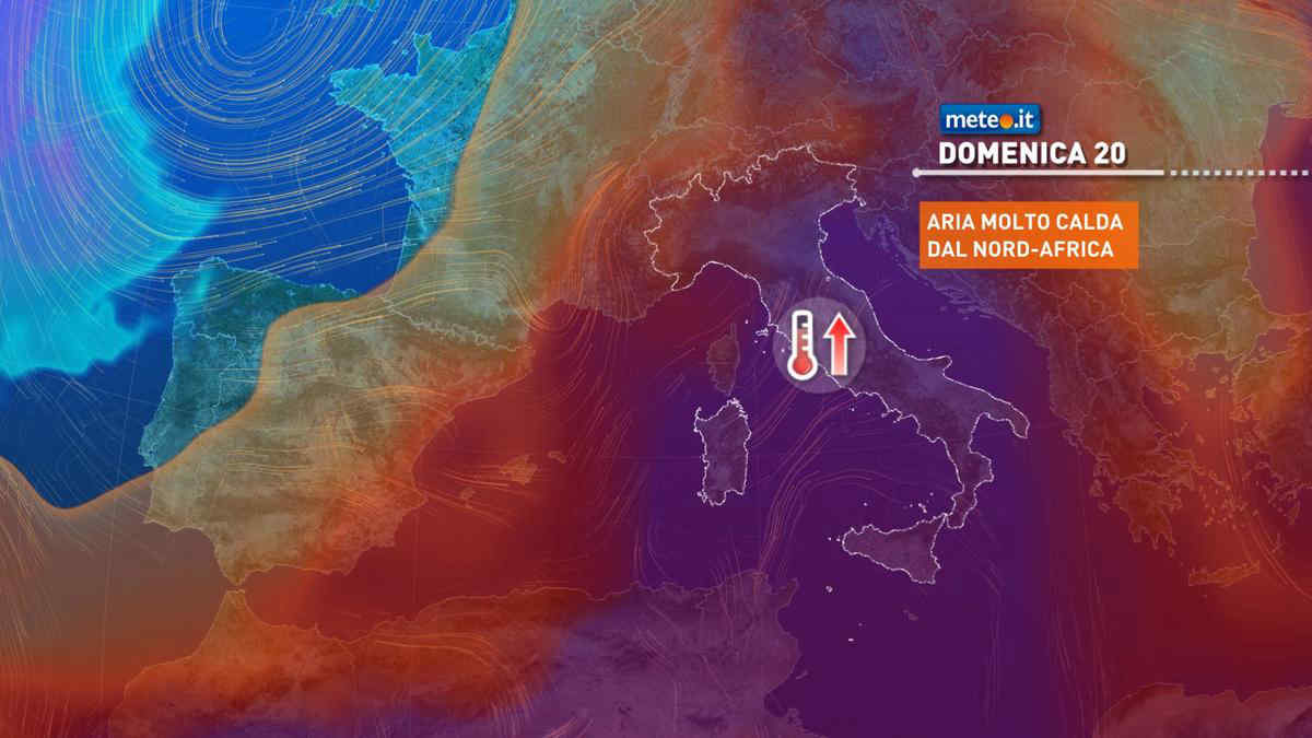 Meteo,  nel weekend del 19-20 giugno apice dell'ondata di caldo