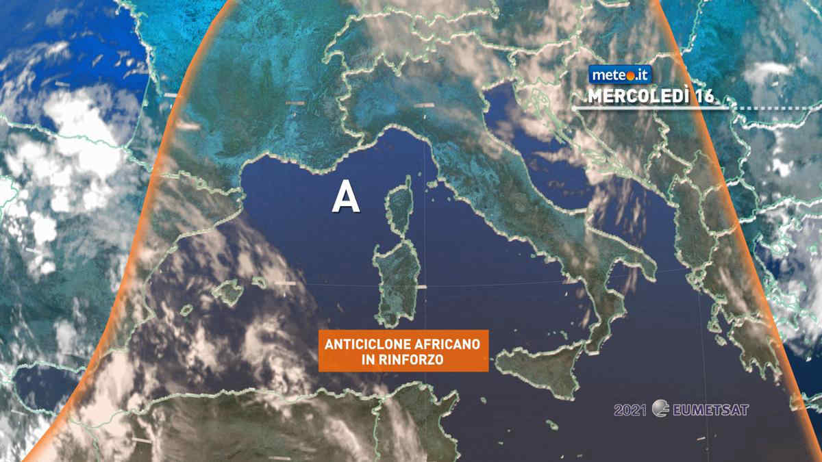 Meteo, 16 giugno con caldo in aumento sull'Italia