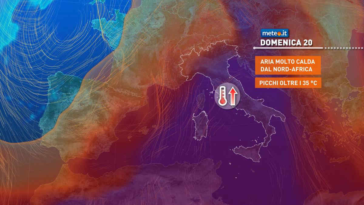 Meteo, nel weekend del 19 e 20 giugno l'apice dell'ondata di caldo