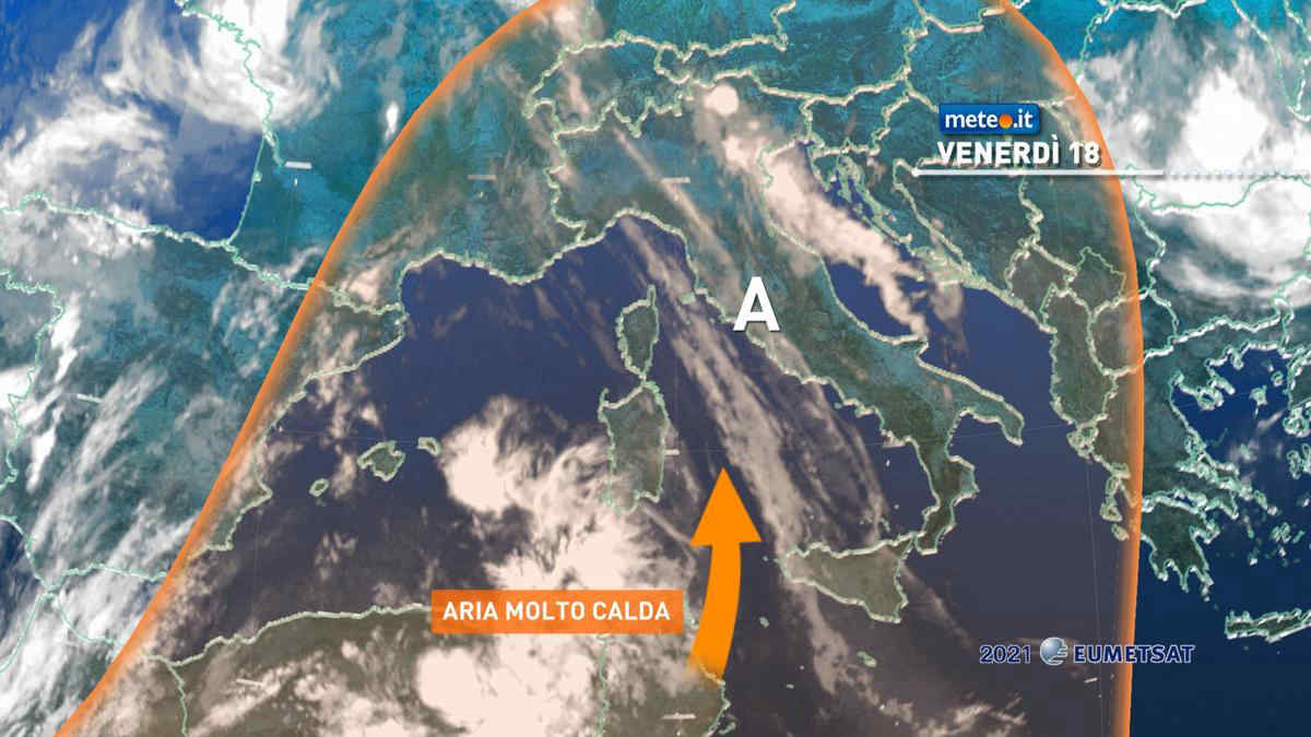 Meteo, 18 giugno con caldo intenso e afa sull'Italia