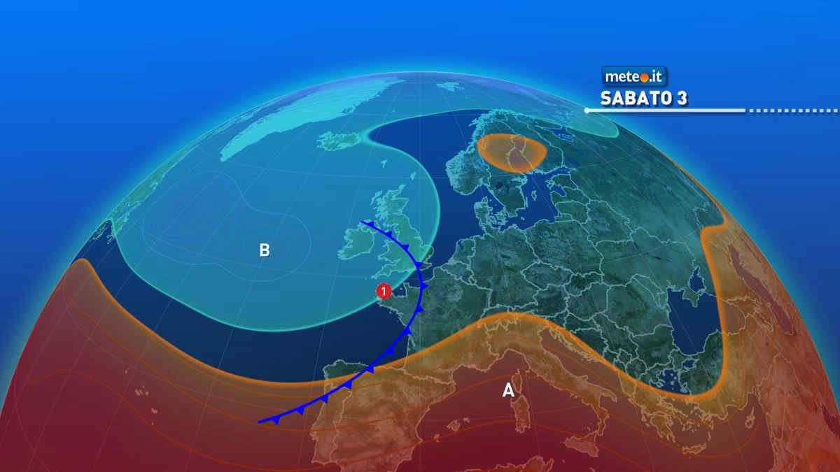 Meteo, nel weekend del 3-4 luglio rischio di forti temporali al Nord