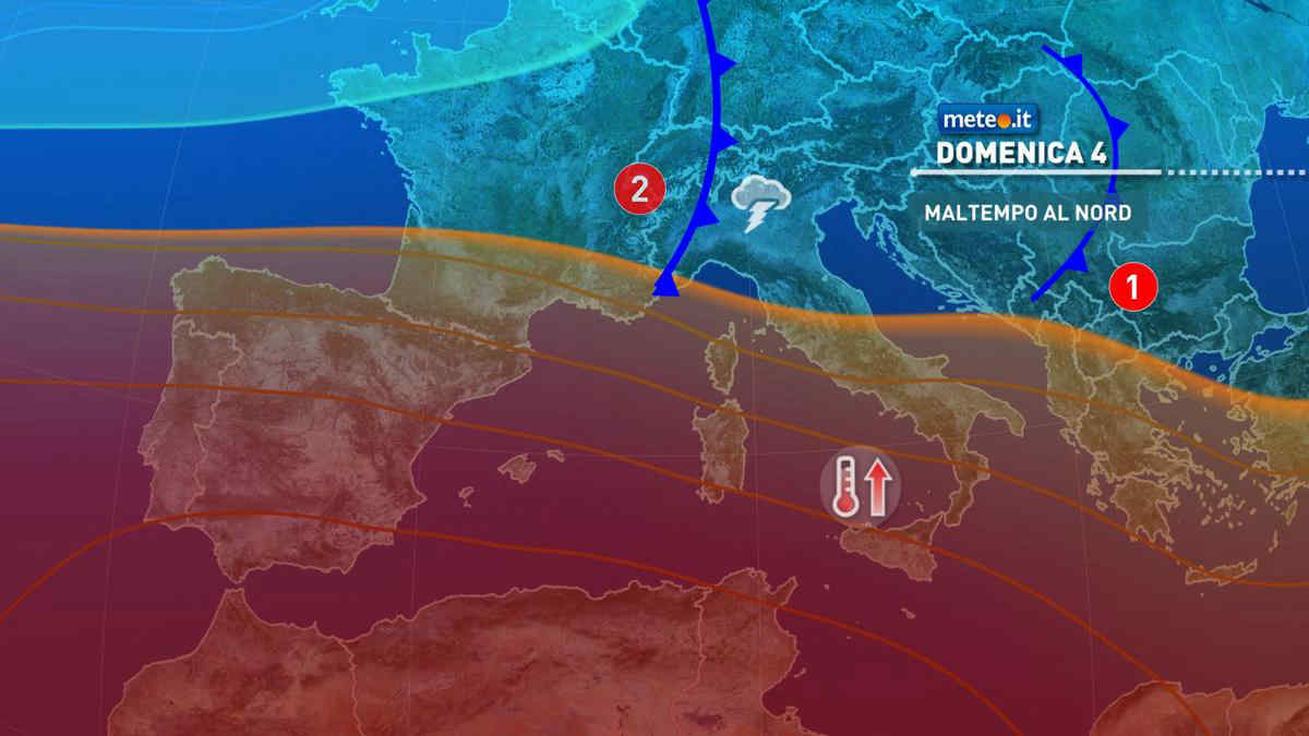 Meteo, 4 luglio di maltempo al Nord con forti temporali