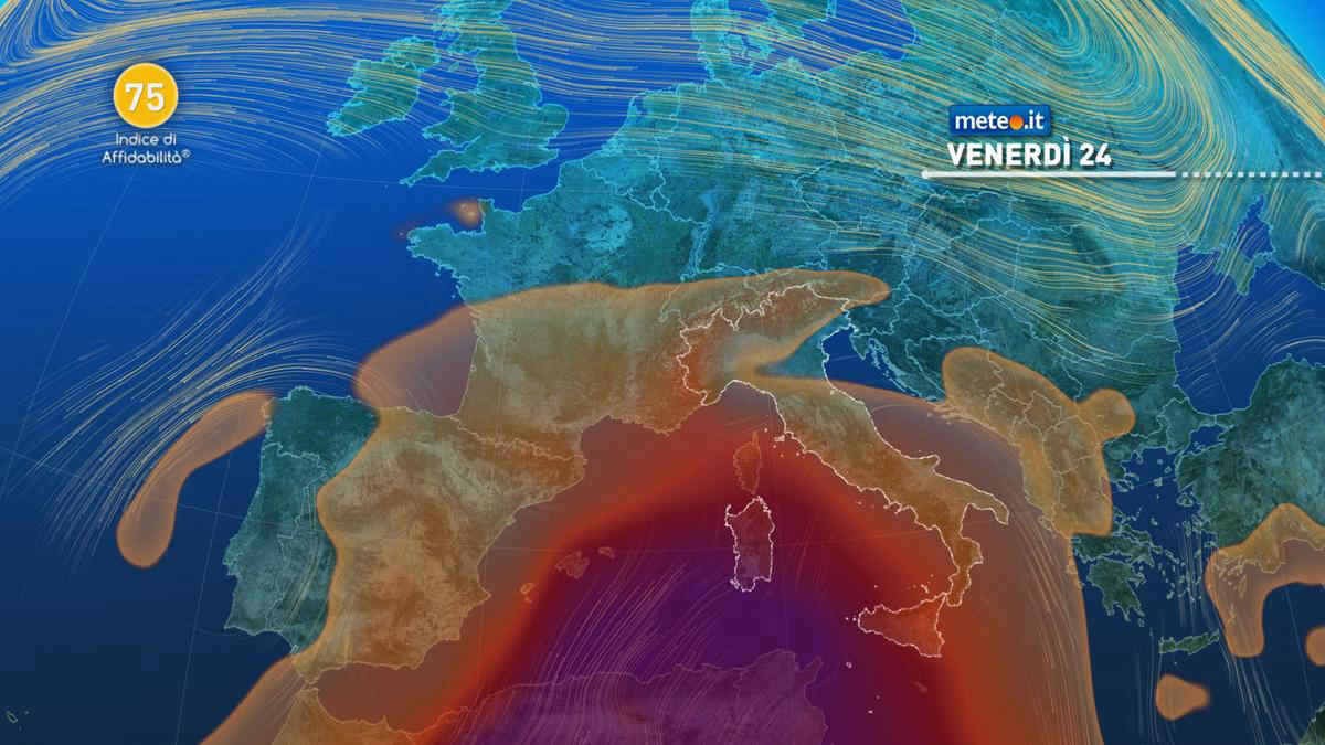 Meteo, 24 settembre dal sapore estivo: arriva aria calda dal Nord Africa