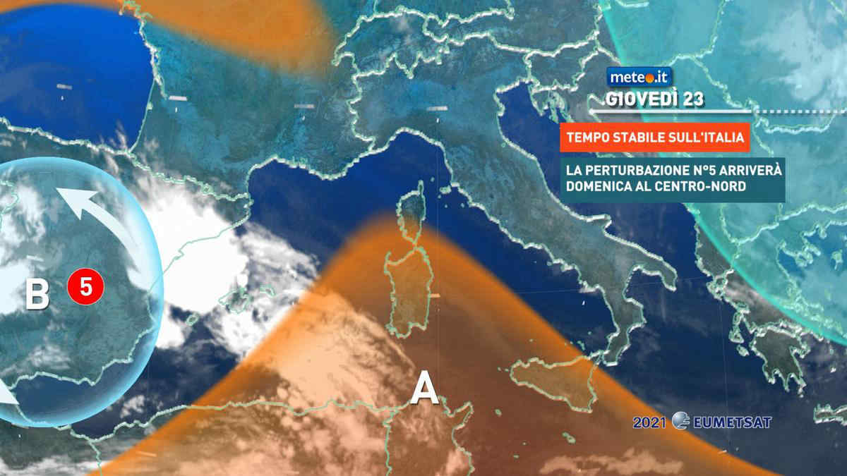 Meteo, 23 settembre con caldo in aumento