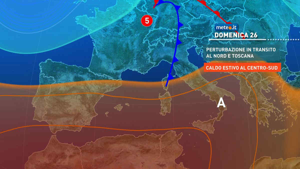 Meteo, lunedì 27 gli ultimi effetti della perturbazione