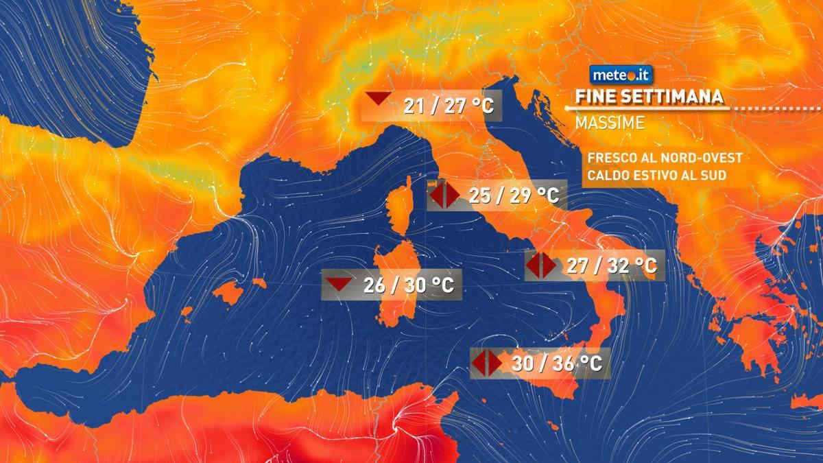 Meteo, 18-19 settembre con fresche e instabili correnti atlantiche