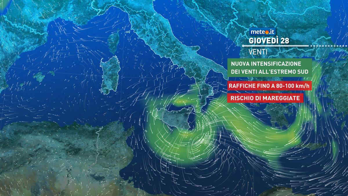 Meteo 28 ottobre: venti di tempesta e rischio nubifragi. Gli aggiornamenti