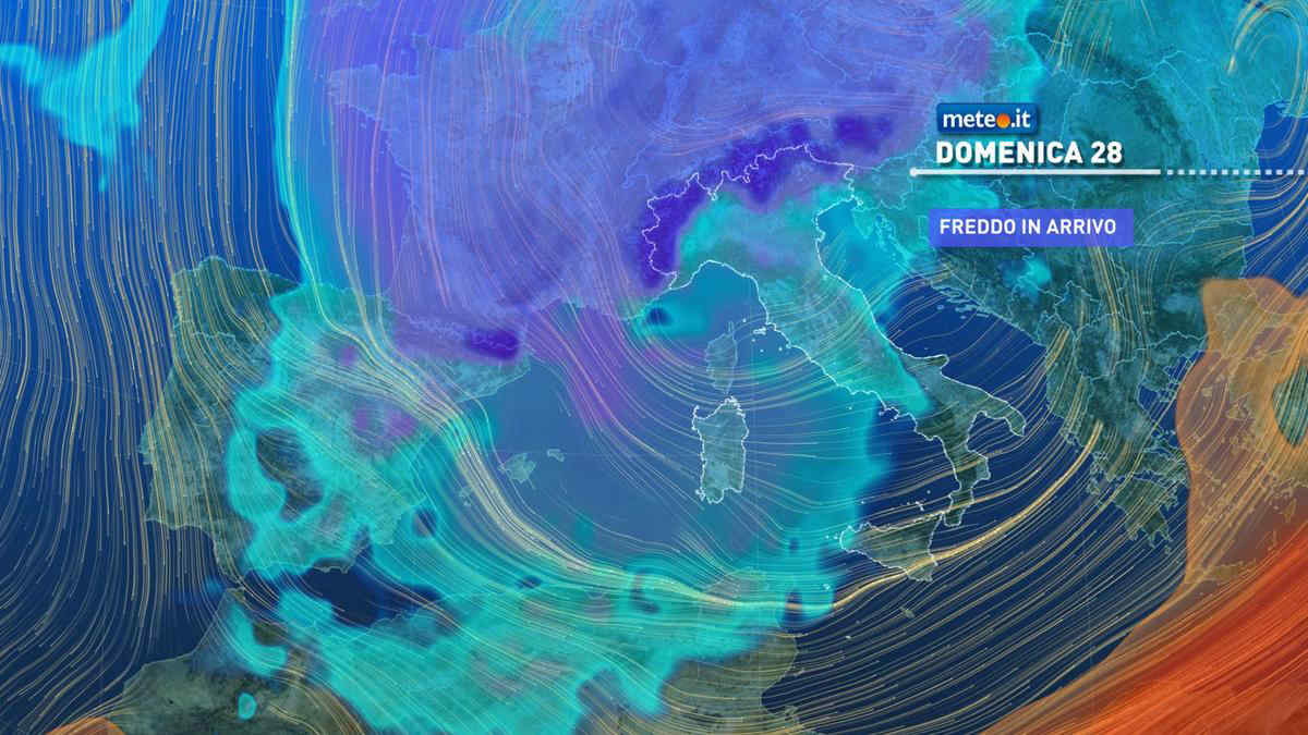 Meteo, ultimo weekend di novembre con maltempo invernale: rischio nubifragi e neve abbondante