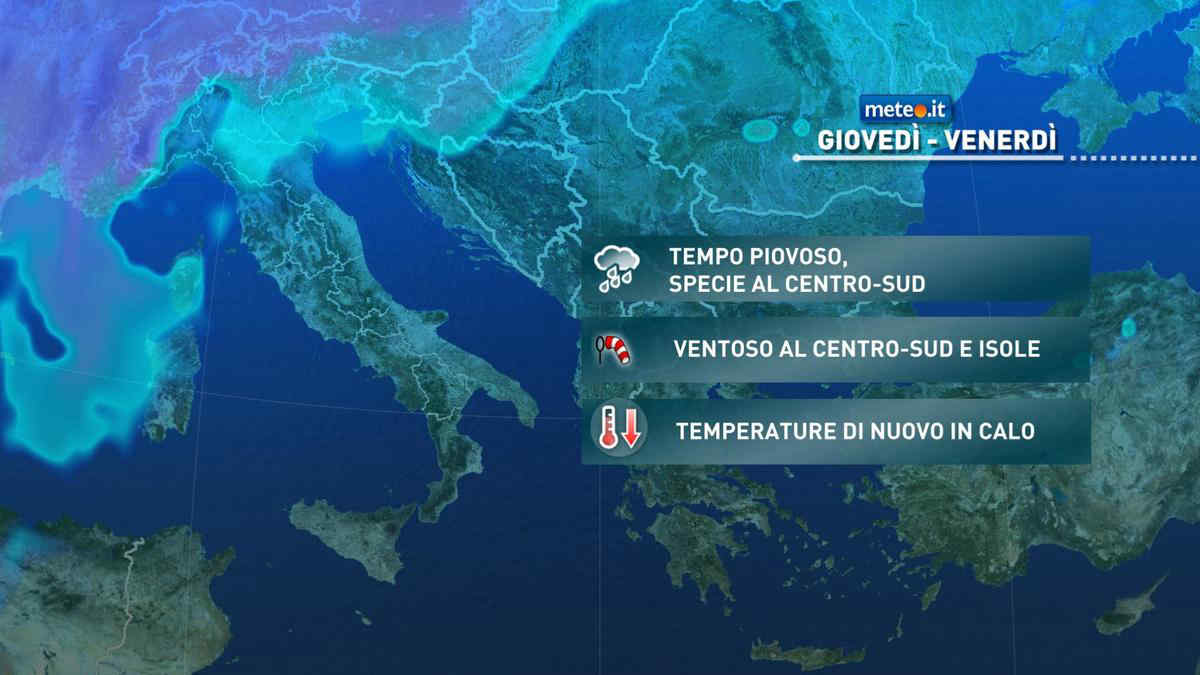 Meteo, dicembre al via sotto il maltempo: nuova perturbazione in arrivo