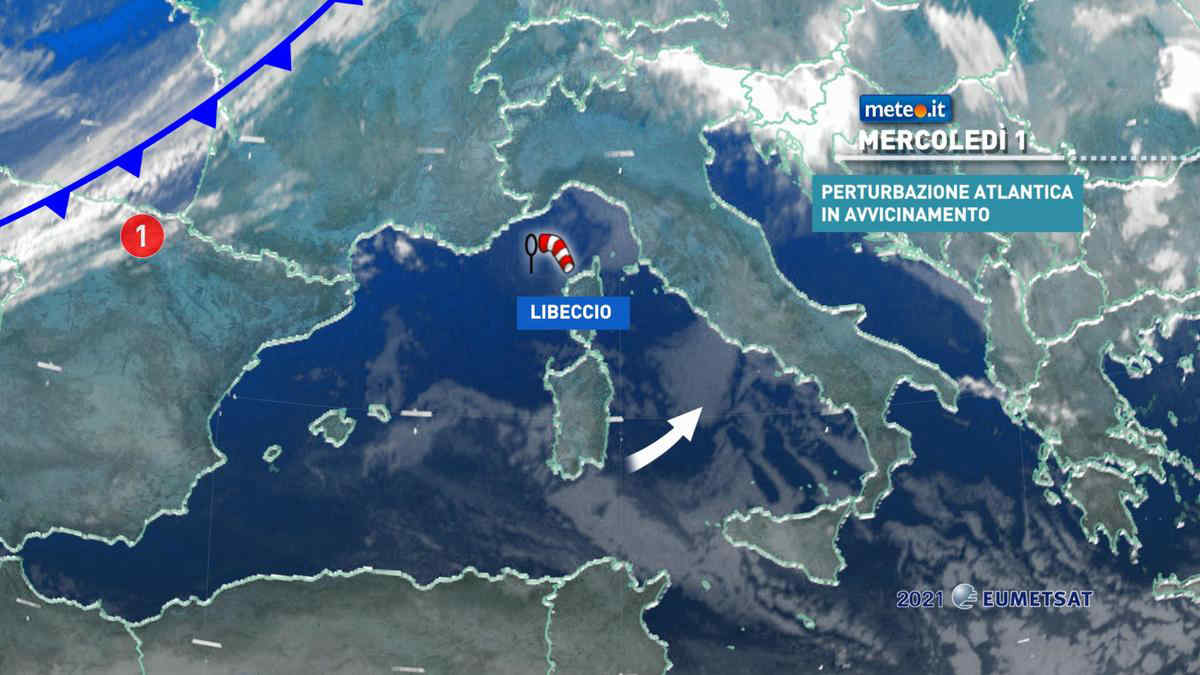 Meteo, dicembre al via con pioggia, vento e neve