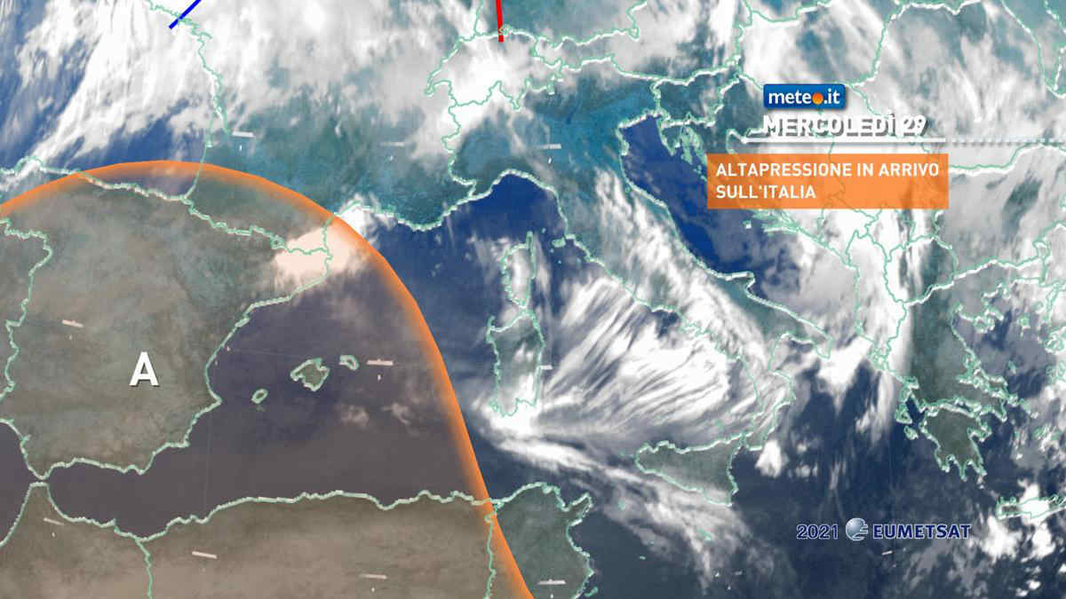 Meteo 29 dicembre: piogge sulle Alpi. Da giovedì aria africana