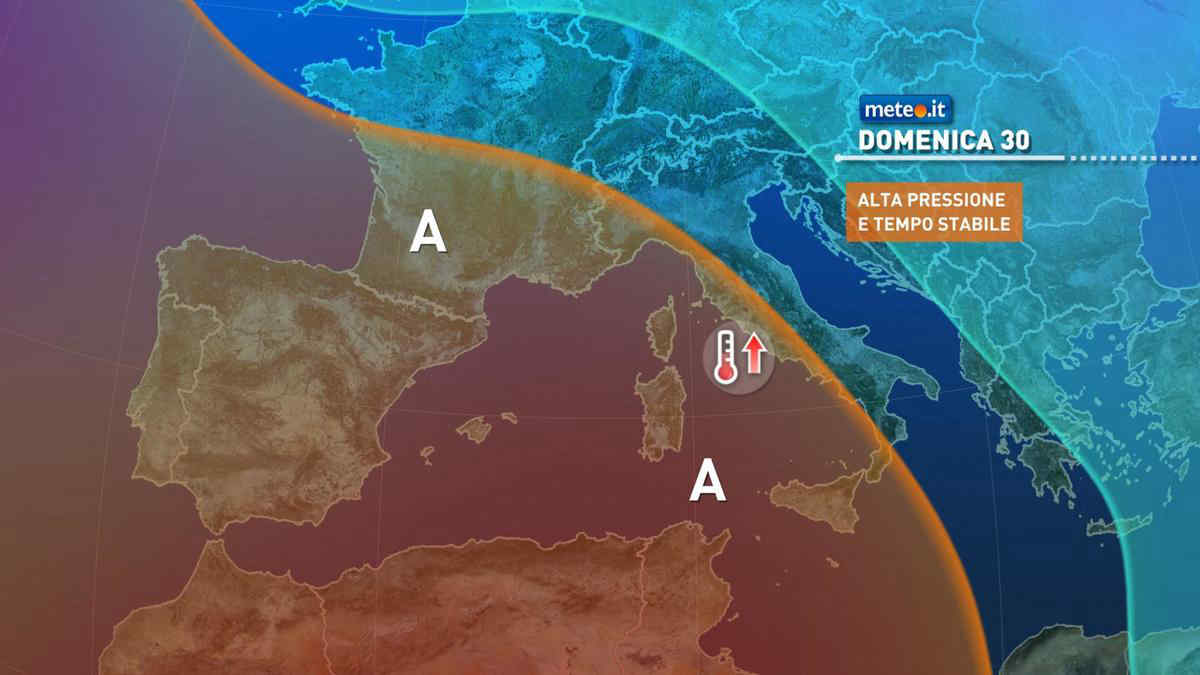 Meteo, alta pressione in rinforzo: 30 gennaio con tanto sole, ma durerà poco