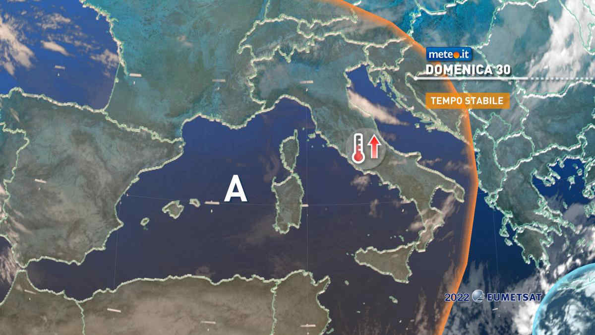 Meteo, 30 gennaio con tempo stabile e sole ma è in arrivo la pioggia