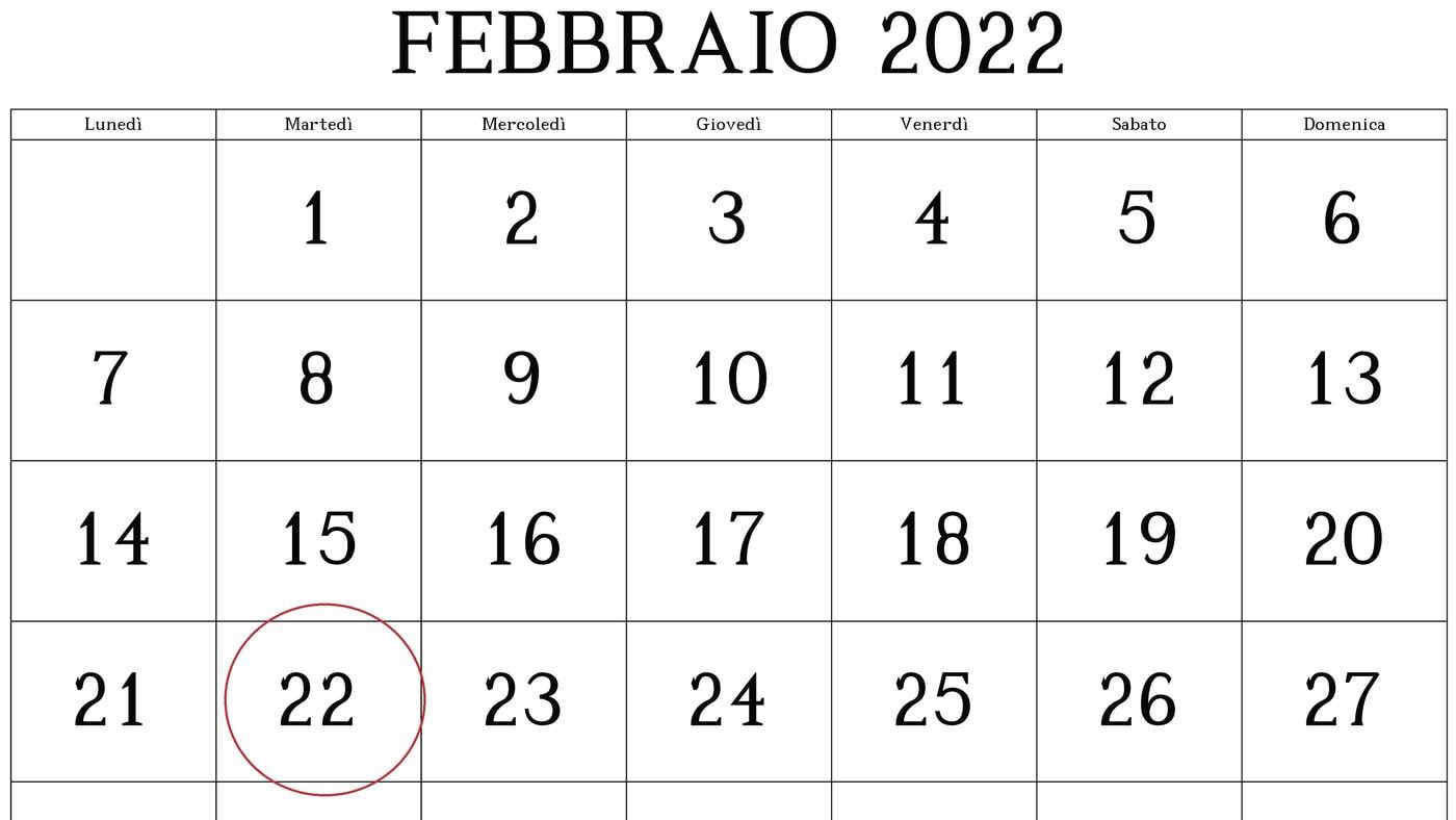 Oggi è il 22-02-2022: giorno palindromo e ambigramma, cosa significa?