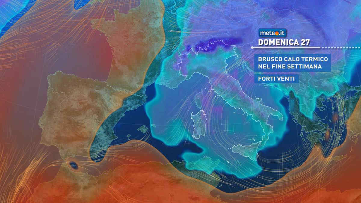 Meteo: clima invernale, freddo e neve nel weekend di carnevale