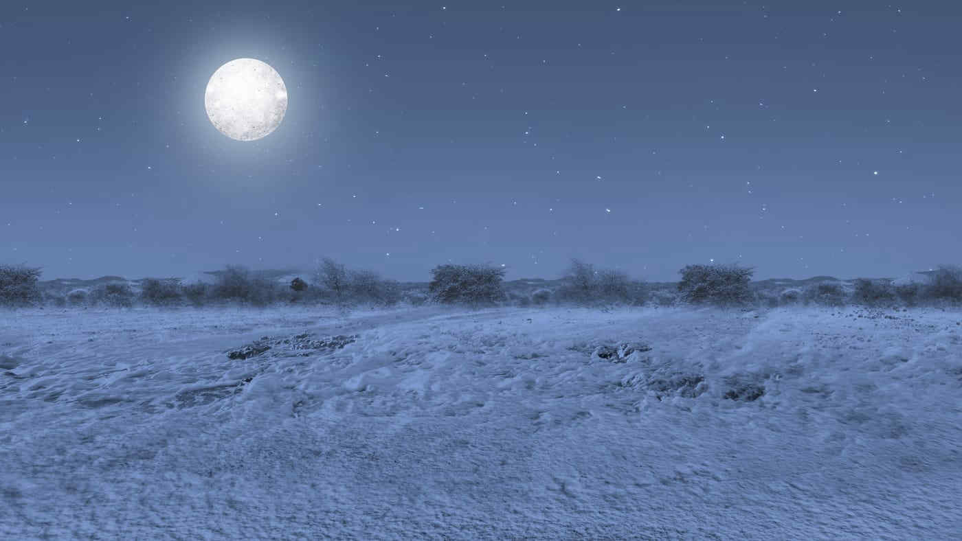 Luna piena della neve: cos’è? Quando arriva?