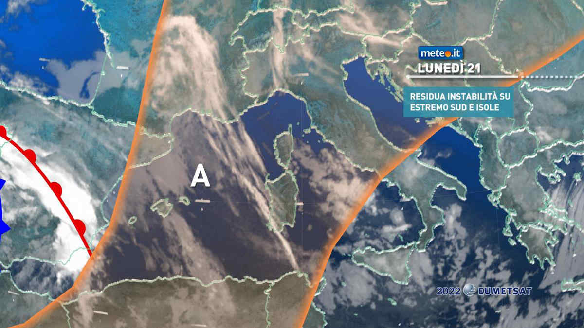 Meteo, 21 marzo con prevalenza di sole e poche piogge. Aria ancora fredda