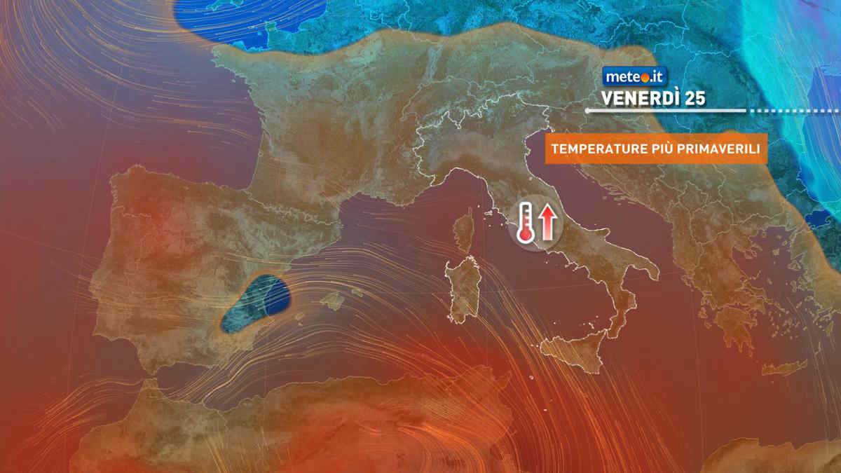 Meteo: tra sabato 26 e domenica 27 marzo un po' di pioggia. Ecco dove