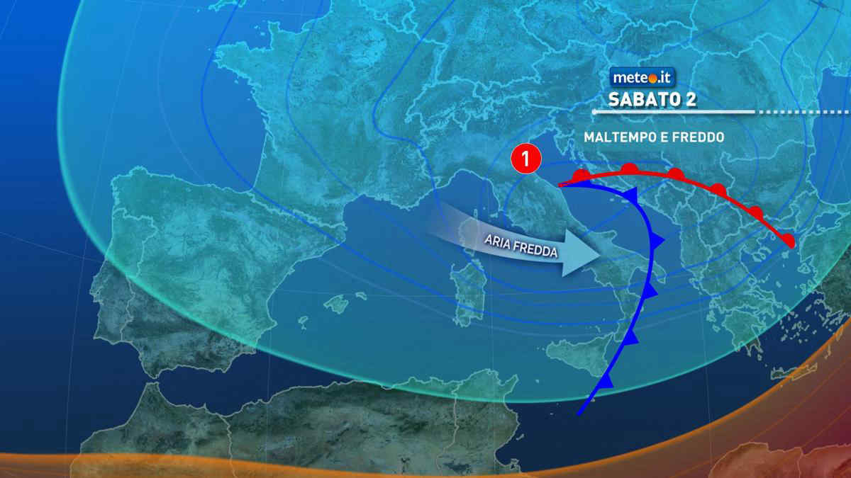 Meteo, nel primo weekend di Aprile torna l'inverno: irruzione artica riporta freddo, vento e neve